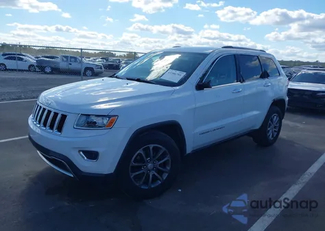 2014 Jeep Grand Cherokee Limited из США, поврежденный, VIN 1C4RJEBT4EC281377